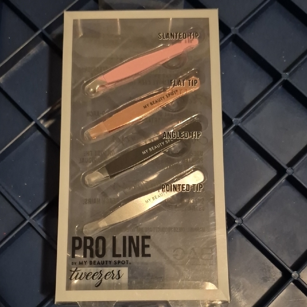 My Beauty Spot Pro Line Tweezers Set